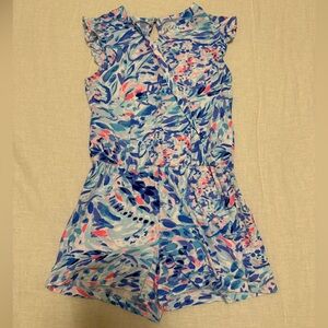 Lilly Pulitzer Breakwater Tint Girls Romee Romper